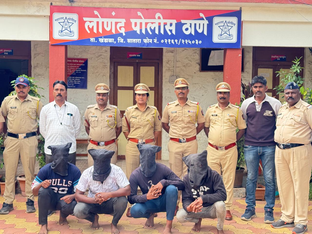 अल्पवयीन मुलाचे अपहरण करुन त्यास मारहान केलेल्या नराधमाच्या लोणंद पोलीसांनी आवळल्या मुसक्या